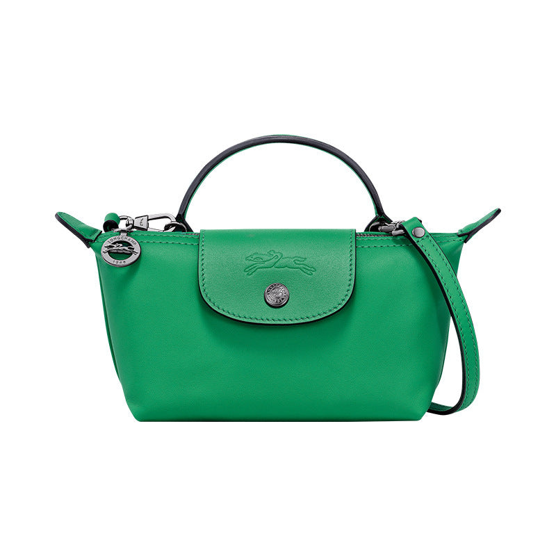 Margaret | Mini Leather Longchamp Bag