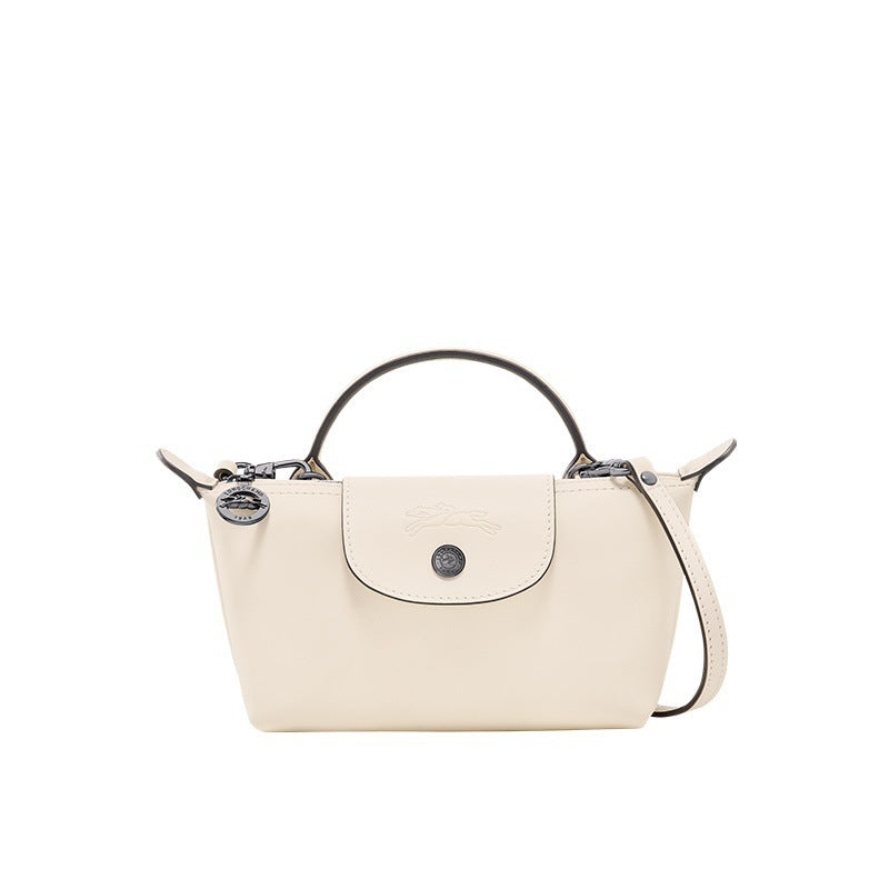 Margaret | Mini Leather Longchamp Bag