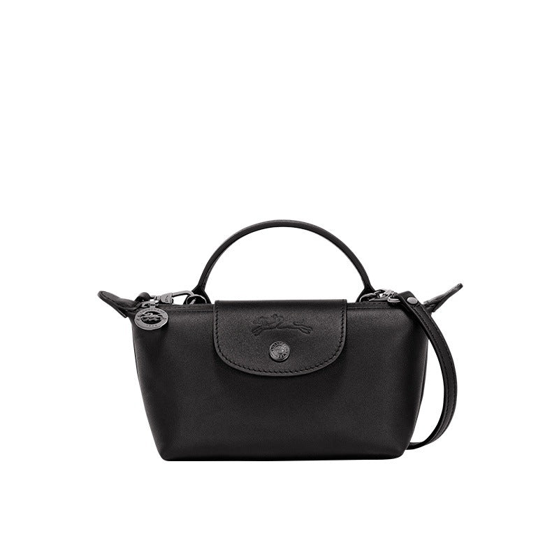 Margaret | Mini Leather Longchamp Bag
