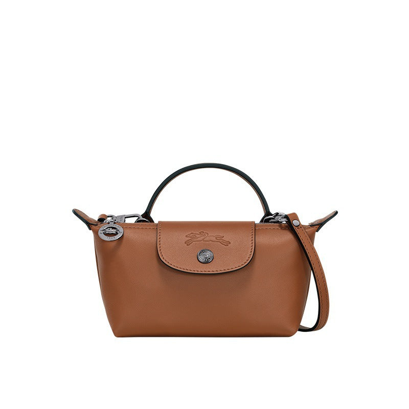 Margaret | Mini Leather Longchamp Bag